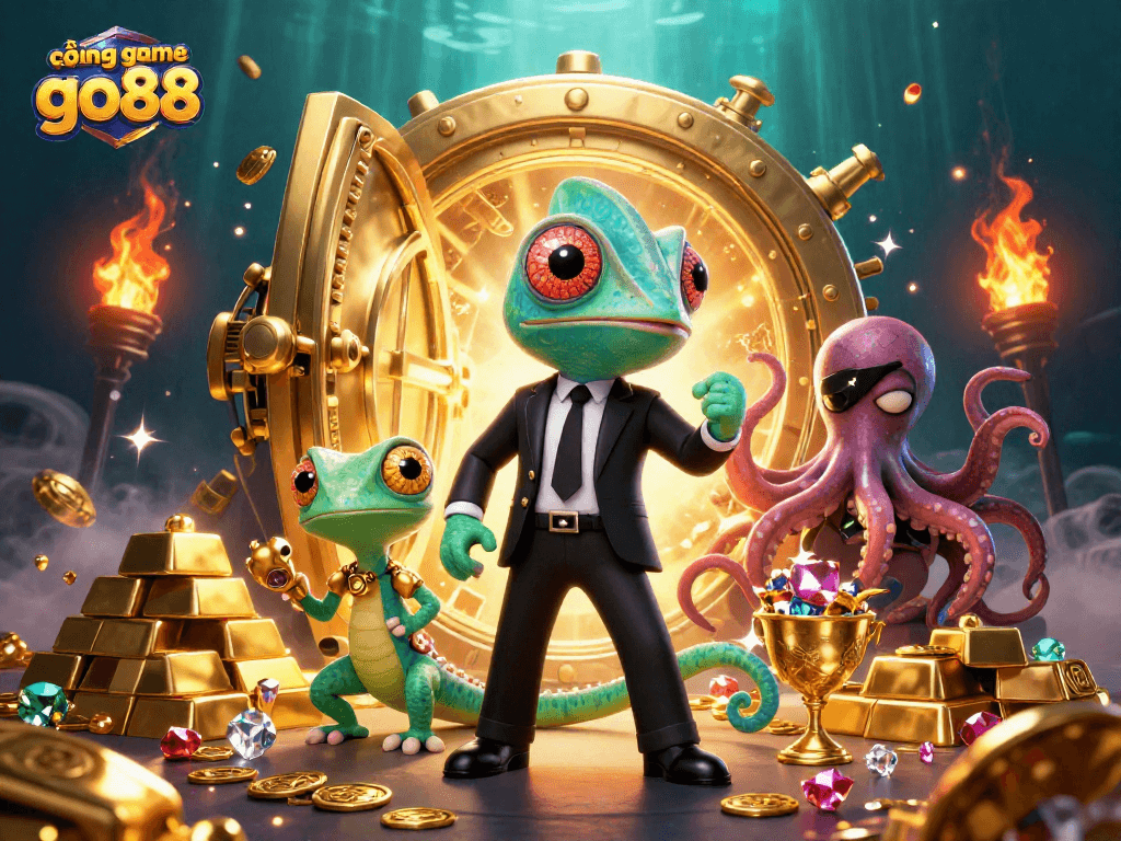 Engage with the thrilling gaming world as cổng game go88 reveals vibrant scenes of adventure and wealth.