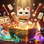Experience thrilling mahjong gameplay with vibrant 3D casino elements and dynamic characters.