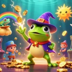 Experience the thrill of winning at Link Sunwin with vibrant game elements and 3D characters.