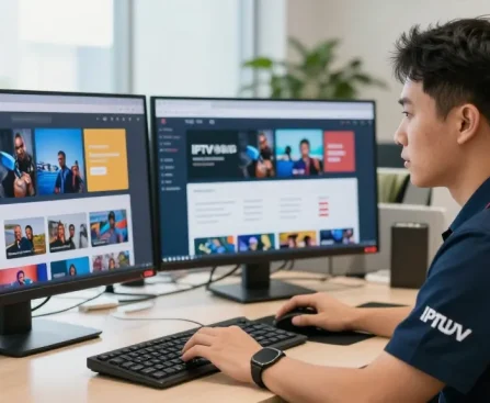 "Premium IPTV reseller panel management by trusted local professional."