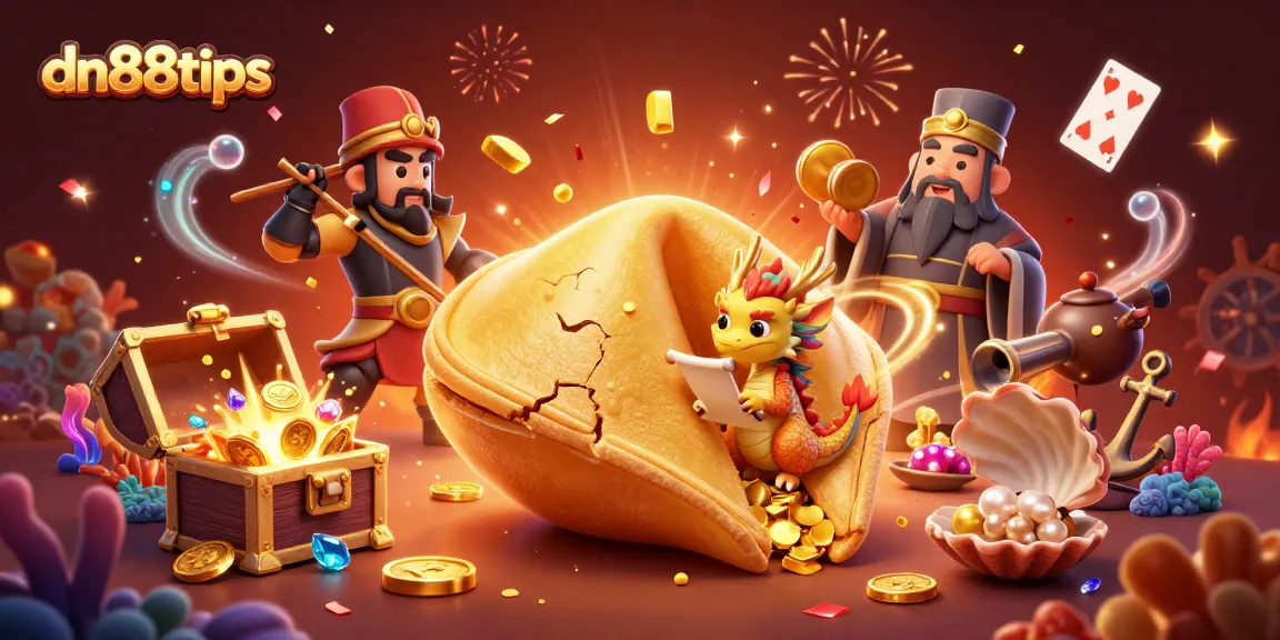 Experience thrilling gaming adventures at dn88tips, featuring a vibrant 3D casino celebration.